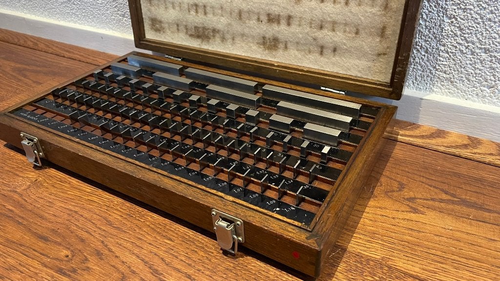 Eindmaten 88-delige set Mitutoyo mahr mauser, 3905 KX, Afstand, Ophalen of Verzenden, Zo goed als nieuw