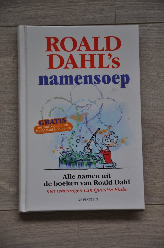 Roald Dahls namensoep, Boeken, Ophalen of Verzenden, Nieuw, Roald Dahl