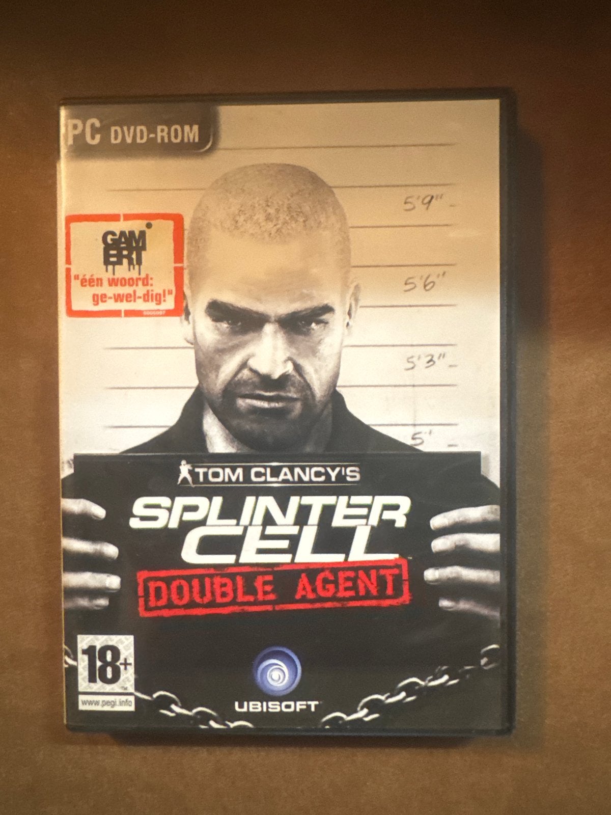 Tom Clancy's Splinter Cell Double Agent PC DVD-ROM, Avontuur en Actie, Online, Gebruikt, Vanaf 18 jaar