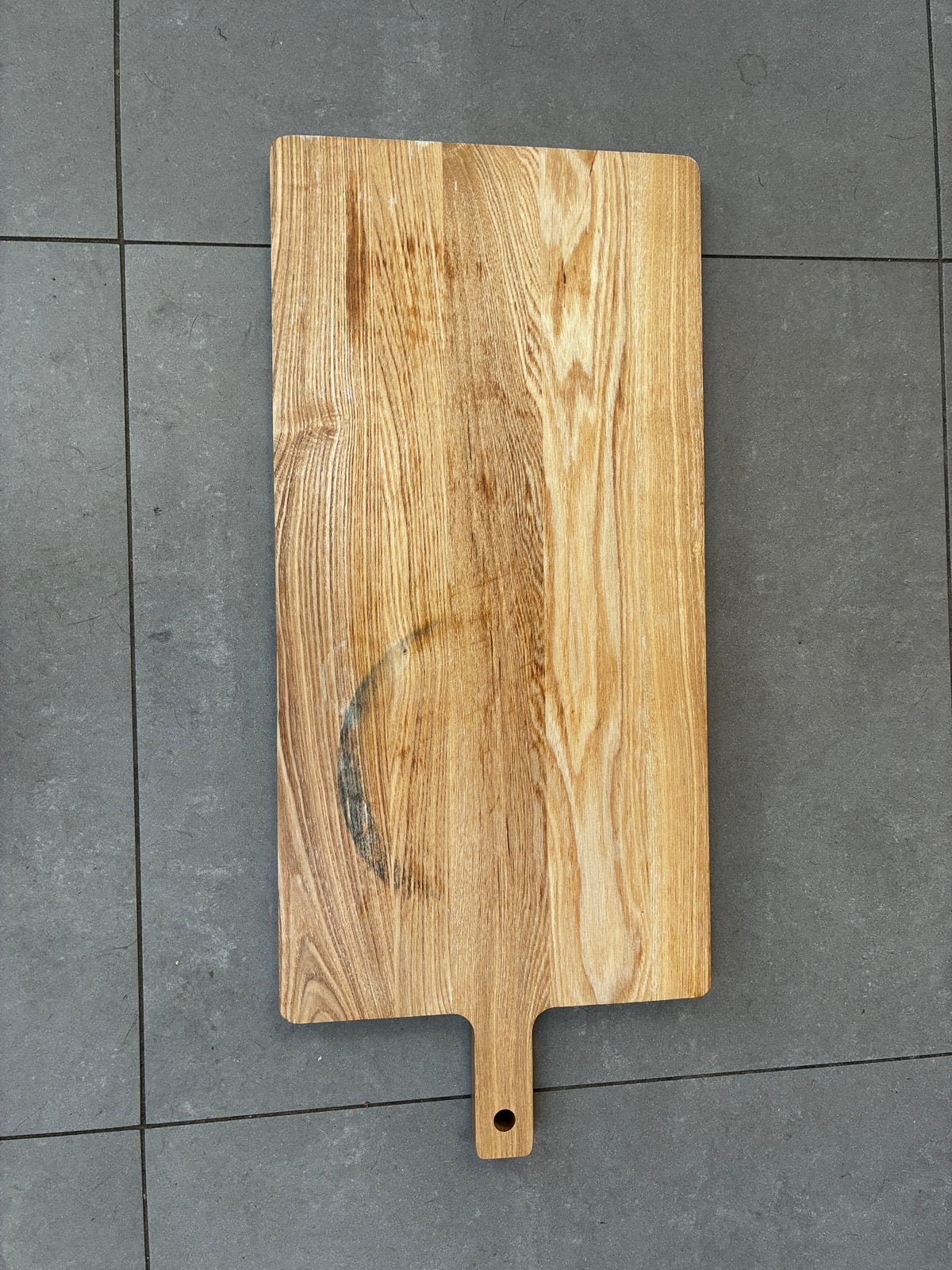 Grote houten borrelplank Prochef 60x30, Ophalen, Gebruikt, Hout, Snij-/serveerplank