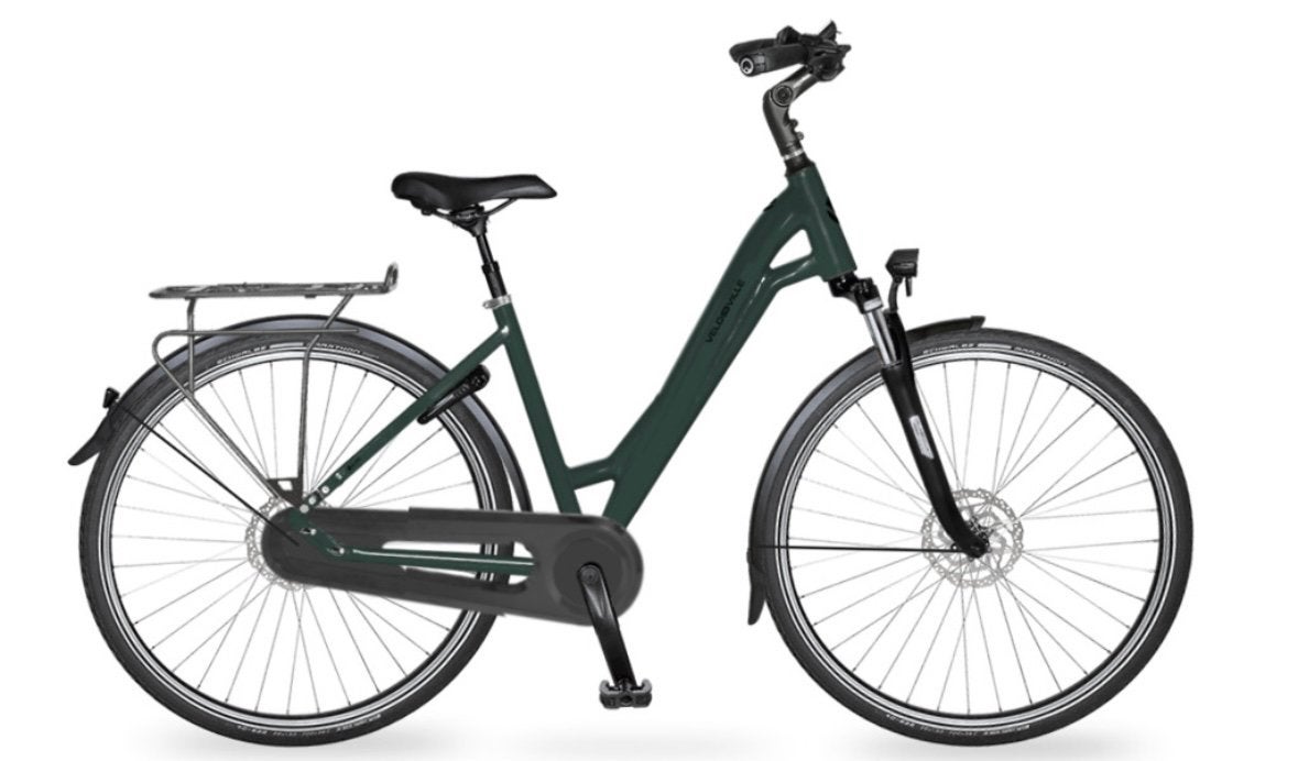 Velo de Ville A400 N7 – maat 55 – Emerald Green –bijna nieuw, Minder dan 10 versnellingen, 53 tot 56 cm, Zo goed als nieuw, Ophalen
