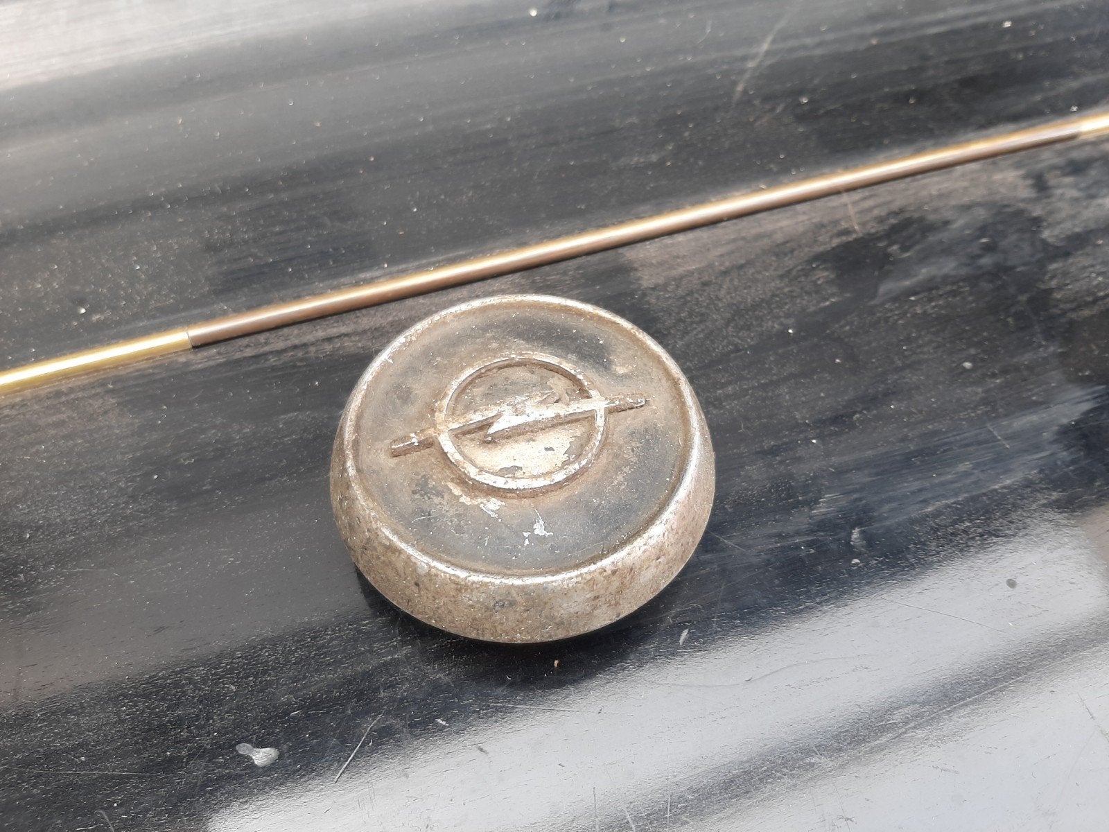 Oude Opel naafdop, Ophalen of Verzenden, Gebruikt