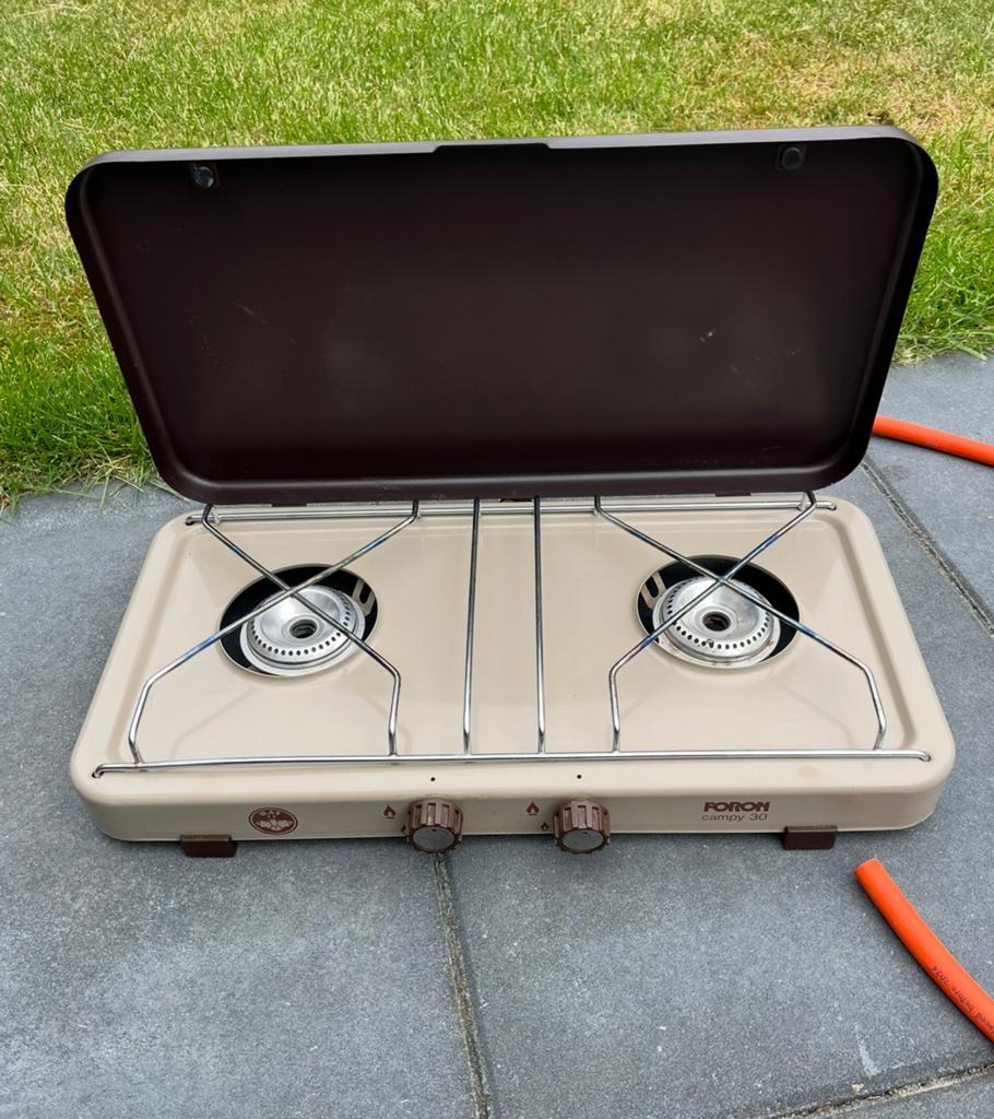 Camping gasstel, Caravans en Kamperen, Ophalen, Gebruikt