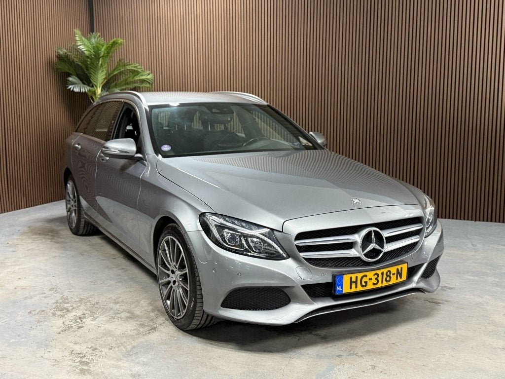 Mercedes-Benz C-Klasse Estate 350 e Lease Edition (bj 2015), Auto's, Automaat, Achterwielaandrijving, Gebruikt, Hybride Elektrisch/Benzine