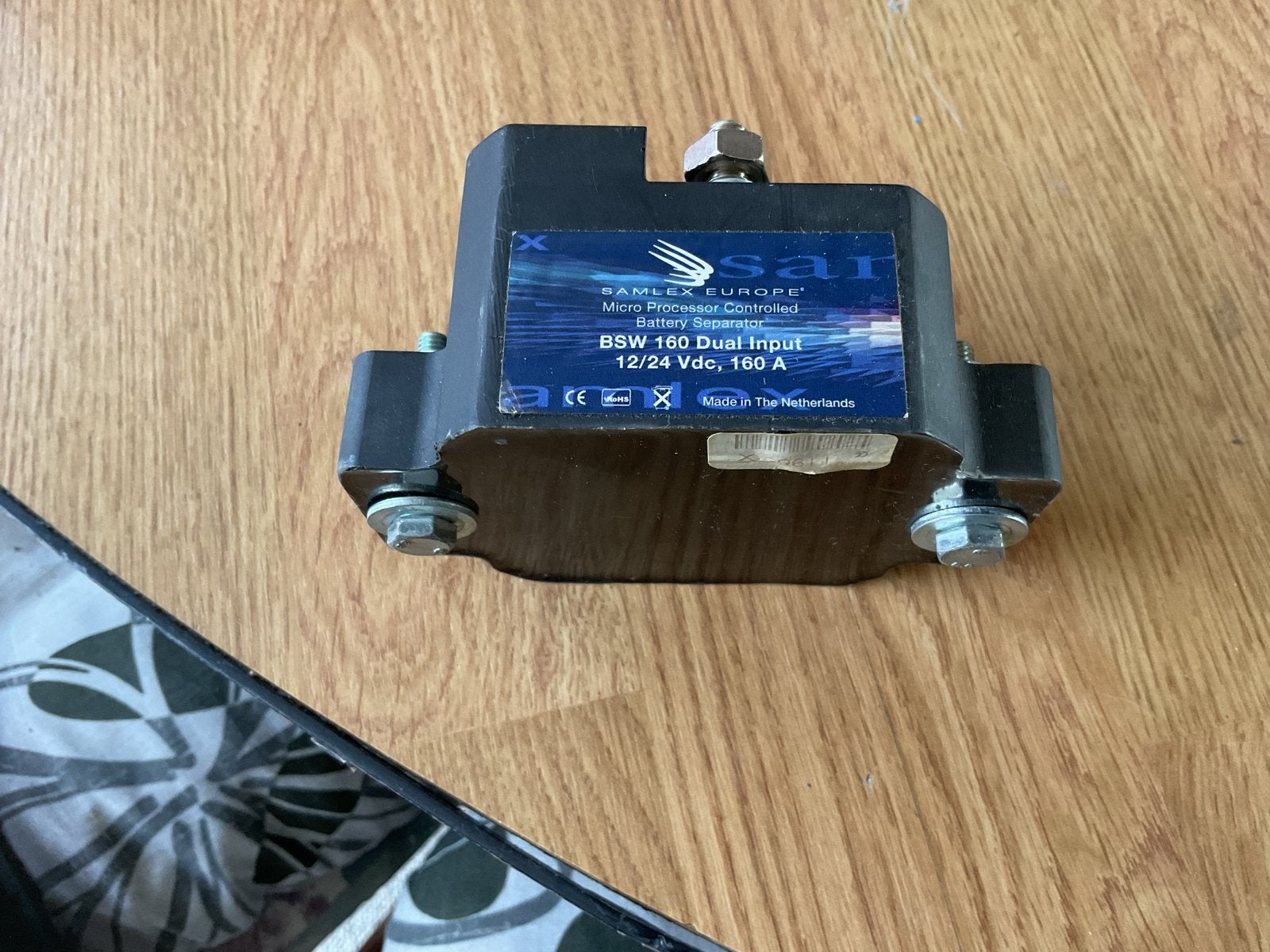 Samlex Europe BSW 160 Dual Input Accu Scheider 12/24V, Ophalen of Verzenden, Gebruikt