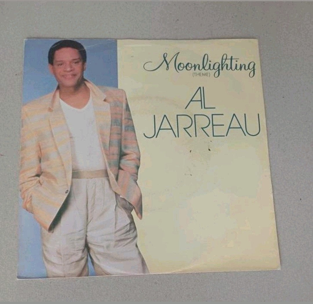 Al Jarreau  - Moonlighting, Beschermende buitenhoes, Ophalen of Verzenden, Gebruikt, Pop