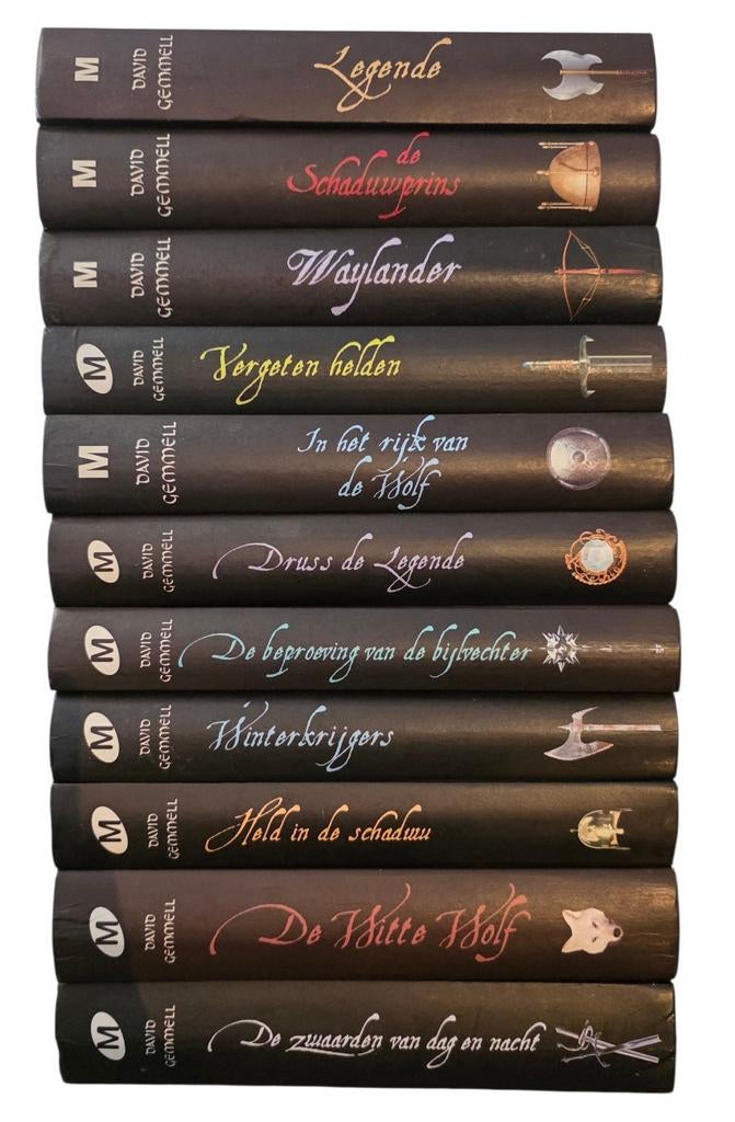 De kronieken van de drenai - David Gemmell - 11x Hardcovers, Boeken, Ophalen of Verzenden, Zo goed als nieuw