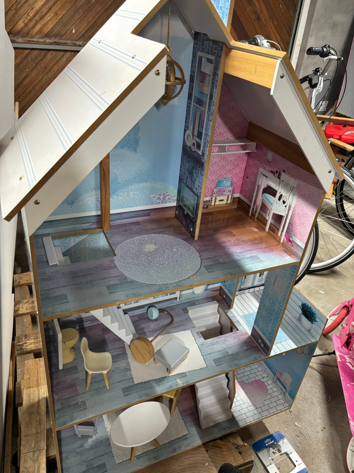 Kidkraft Poppenhuis XXL - Groot Speelplezier, Kinderen en Baby's, Ophalen, Gebruikt, Overige typen