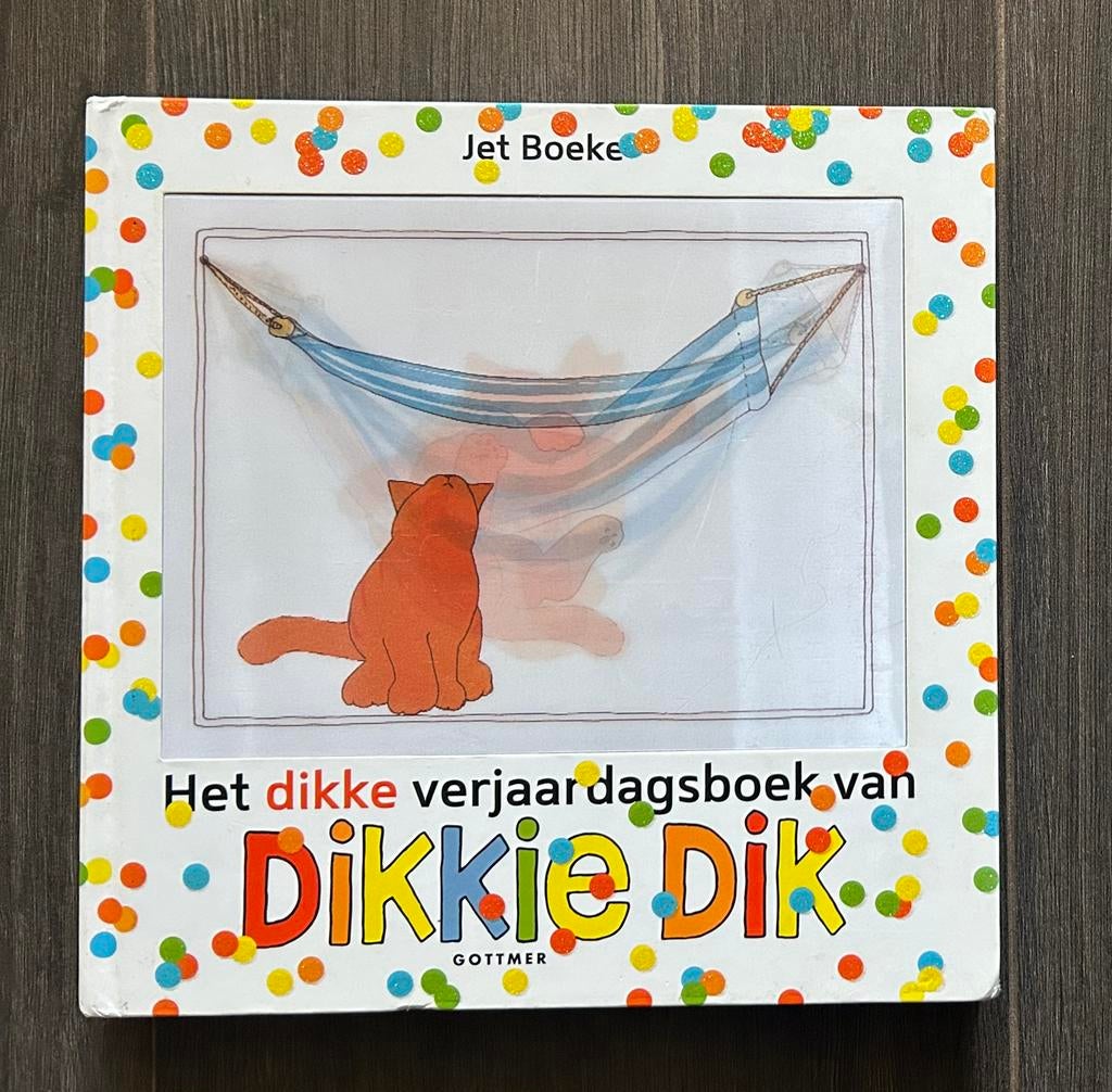Het dikke verjaardagsboek van Dikkie Dik - Jet Boeke, Ophalen of Verzenden, Gelezen, Non-fictie