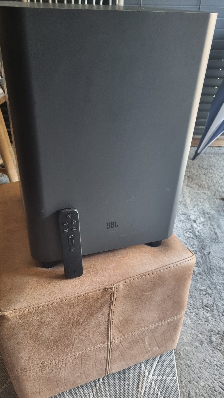 JBL Soundbar met draadloze subwoofer en afstandsbediening, Ophalen, Bluetooth, Zo goed als nieuw