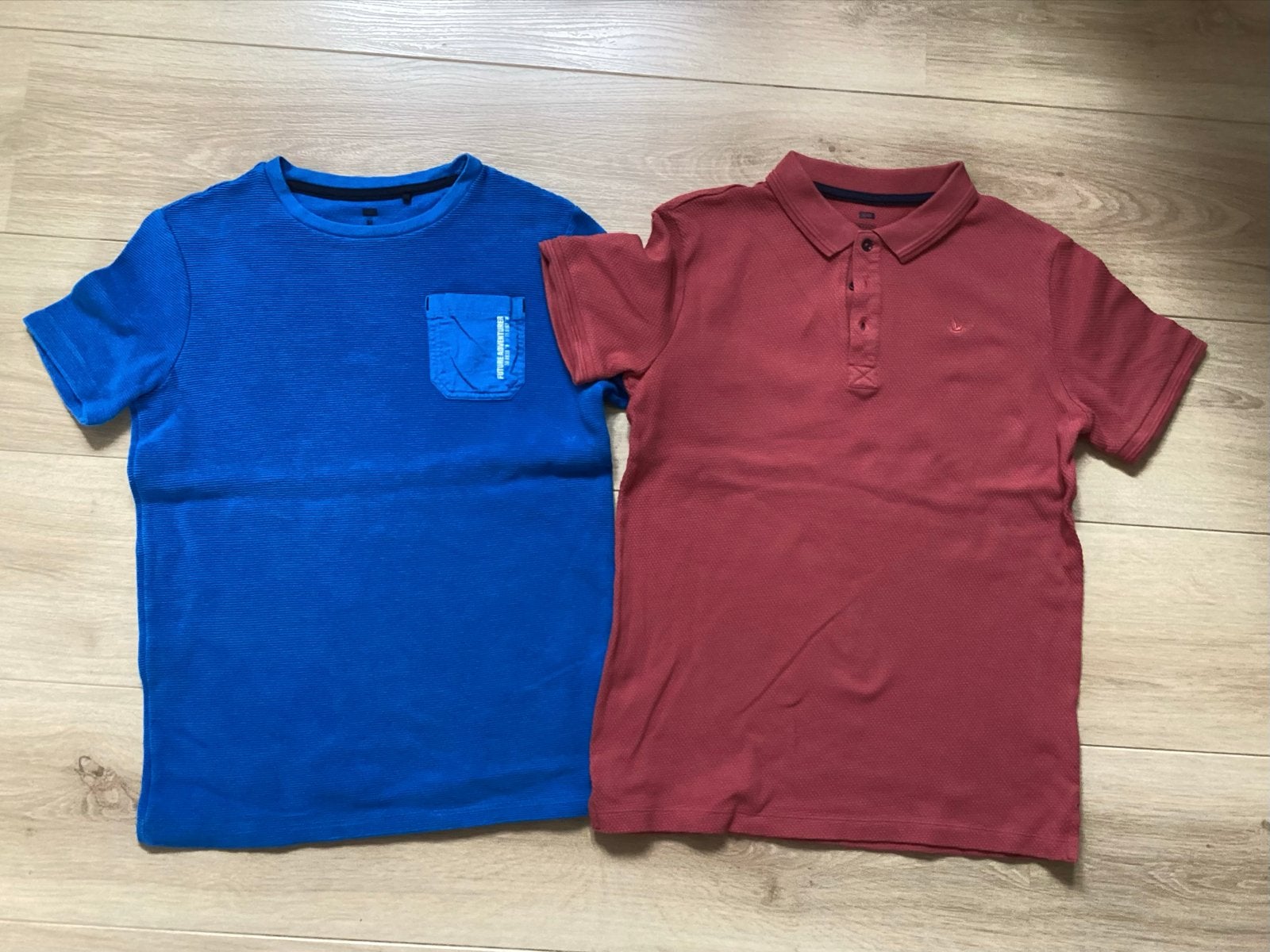 Set van jongens polo en t-shirt WE fashion maat 146-152, Kinderen en Baby's, Kinderkleding | Maat 146, Gebruikt, Ophalen of Verzenden