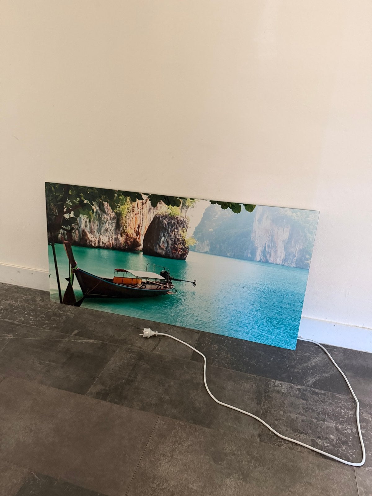 Infrarood warmte paneel met afbeelding, Doe-het-zelf en Verbouw, Verwarming en Radiatoren, 30 tot 80 cm, Overige typen, 150 cm of meer