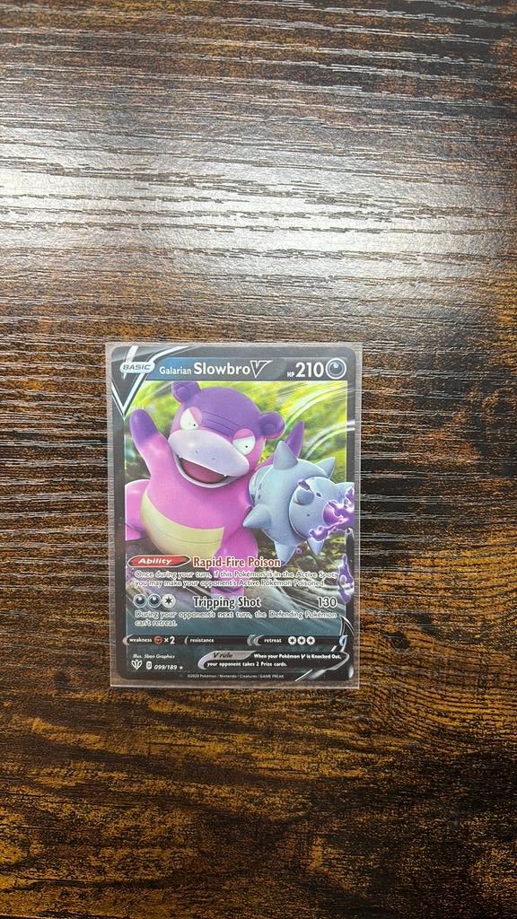 Galadian Slowbro V (099/189) Darkness Ablaze, Ophalen of Verzenden, Zo goed als nieuw