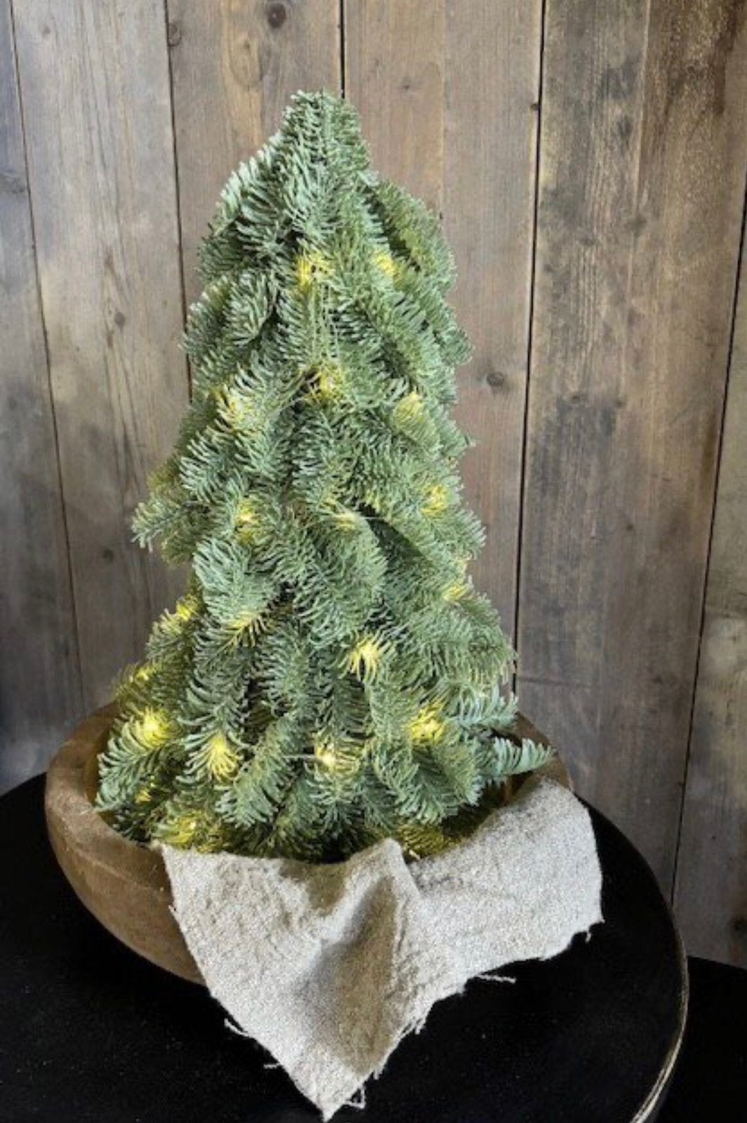 Nobilis kunst kerstboom met verlichting, -, -, Nieuw, Ophalen of Verzenden