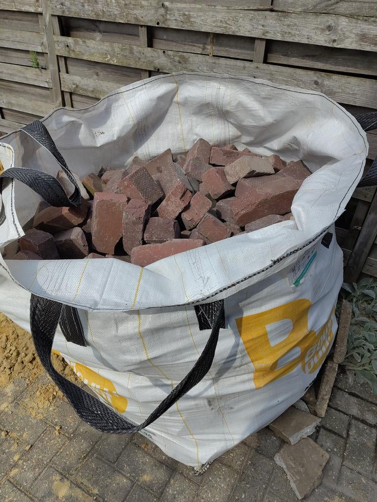 Gebakken klinkers, Ophalen, Gebruikt, Minder dan 5 m², Klinkers