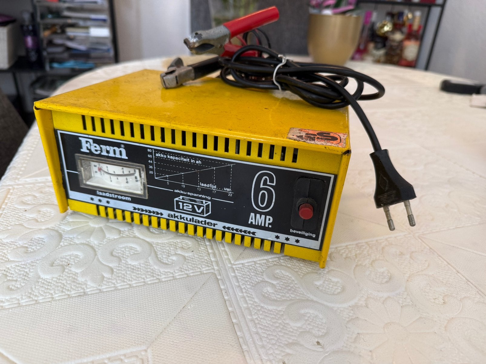 Acculader Ferm, Auto-onderdelen, Accu's en Toebehoren, Ophalen, Nieuw