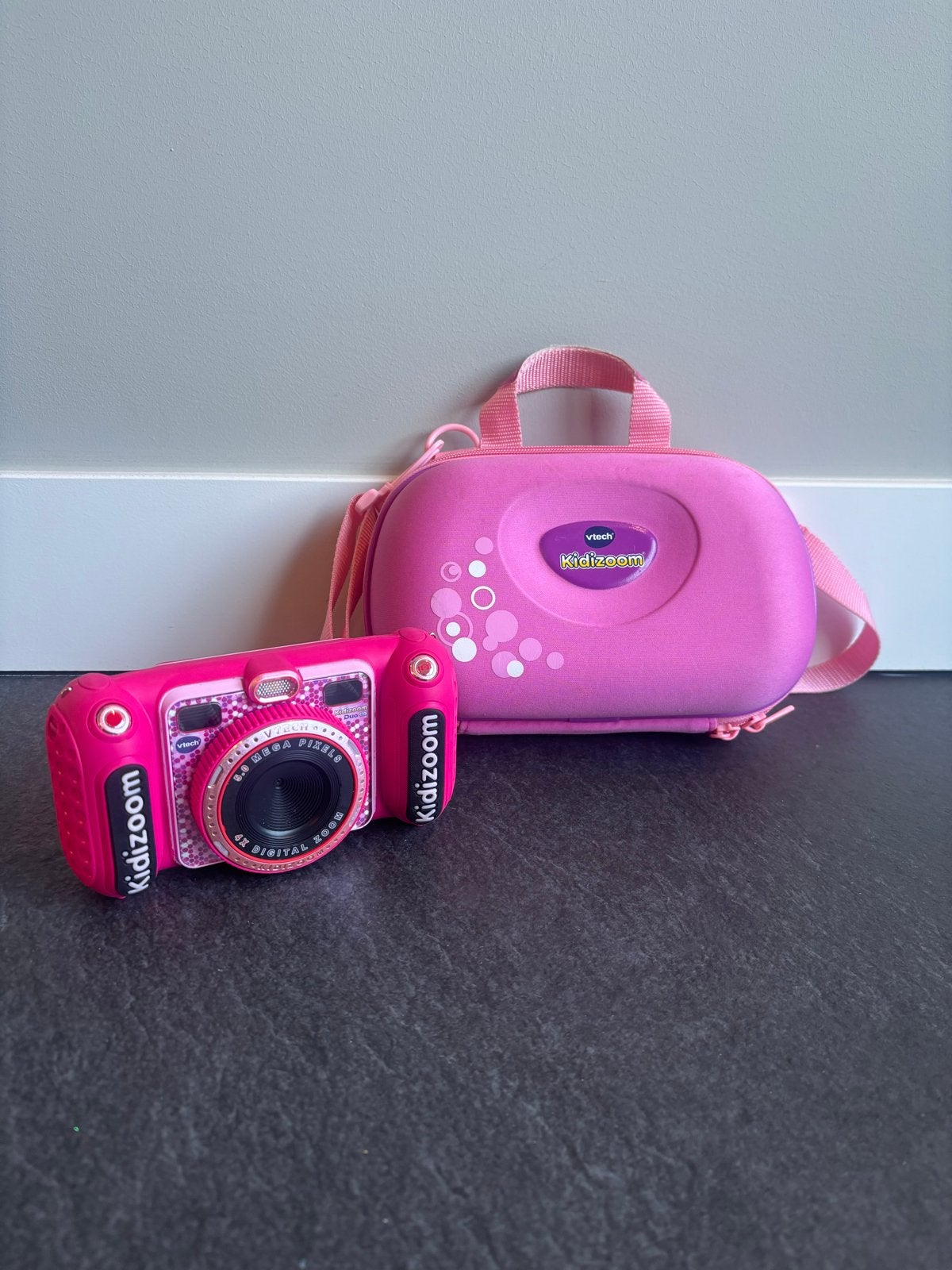 Vtech Kidizoom camera met tasje, Kinderen en Baby's, Ophalen of Verzenden, Zo goed als nieuw