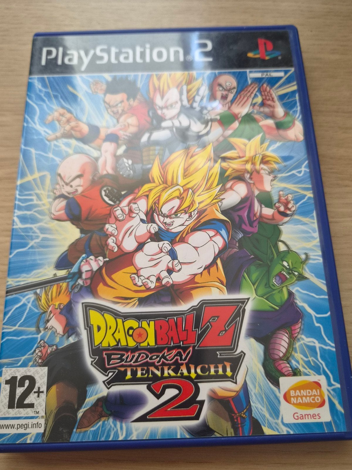 Dragon Ball Z Budokai Tenkaichi 2 PS2, Spelcomputers en Games, Games | Sony PlayStation 2, Gebruikt, Vechten, 2 spelers, Ophalen of Verzenden