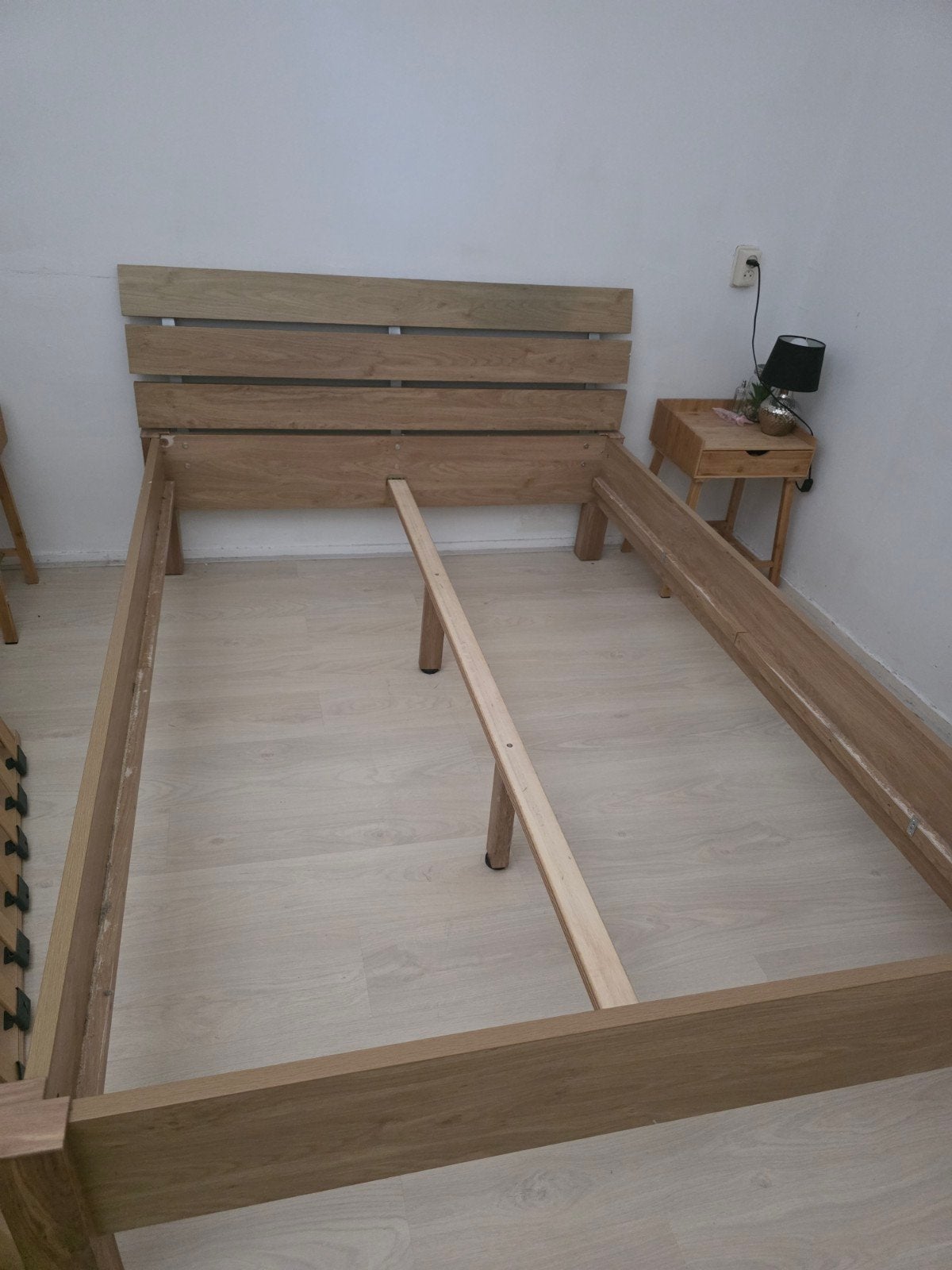 2 persoonsbed, Ophalen, Gebruikt, Tweepersoons, 140 cm