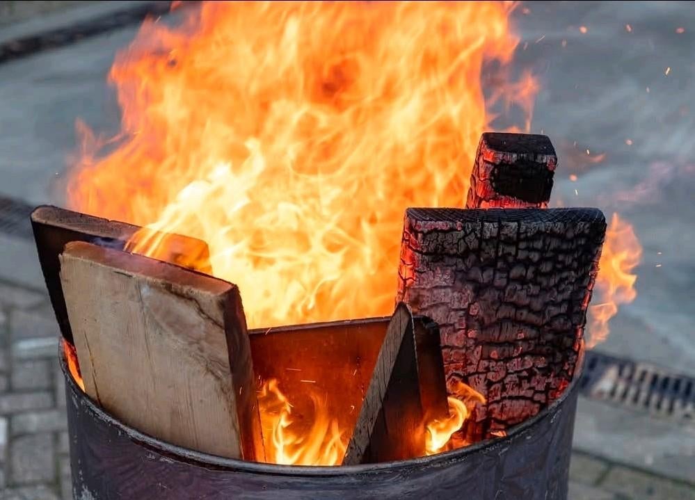 🔥🛢🔥🛢stookton vuurkorf vuurton brandton stookton, Tuin en Terras, Vuurkorven, Ophalen