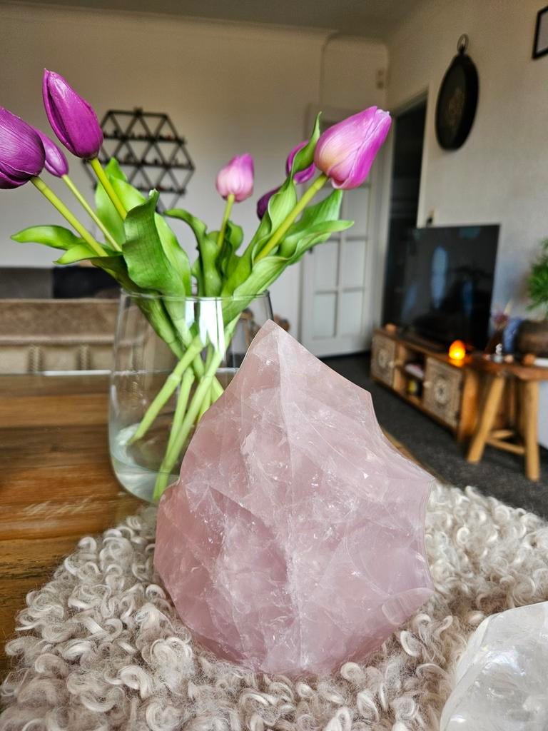 Grote rozenkwarts vlam!, Ophalen of Verzenden, Nieuw