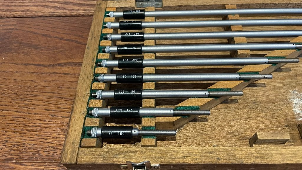 Mitutoyo 141-106 50-300mm 2 punts binnenschroefmaat IMS-300, 3905 KX, Afstand, Ophalen of Verzenden, Zo goed als nieuw