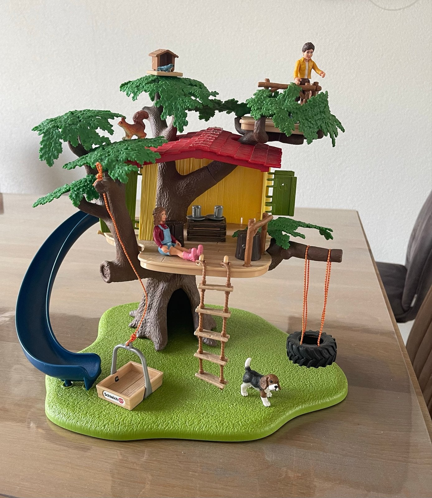 Schleich Boomhut, Ophalen of Verzenden, Zo goed als nieuw, Jongen of Meisje