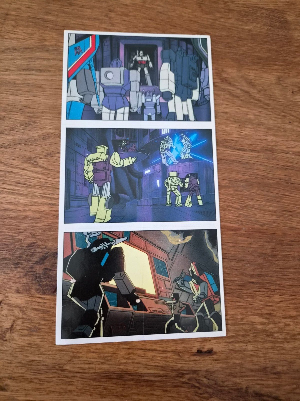 Vintage Panini Transformers Promotie Stickervel (1986) – G1, Verzamelen, G1, Ophalen of Verzenden