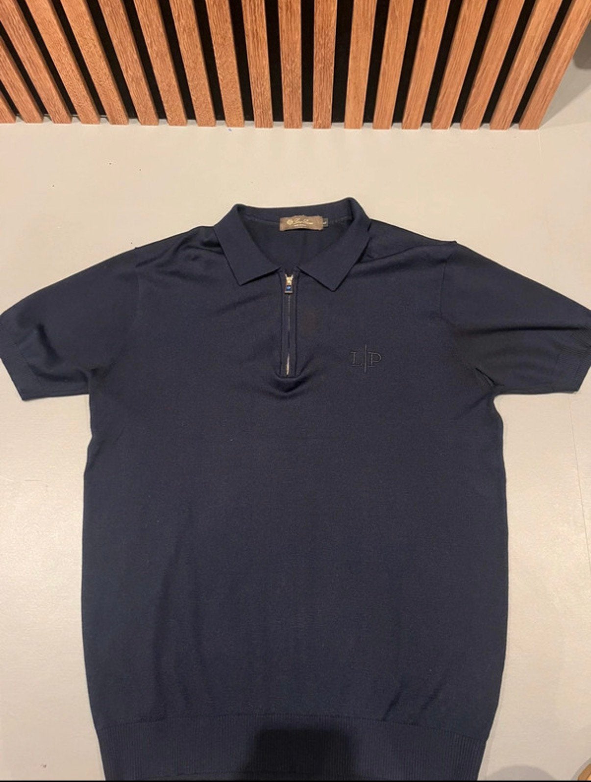 Loro Piana Regatta Polo, Ophalen of Verzenden, Zo goed als nieuw, Blauw