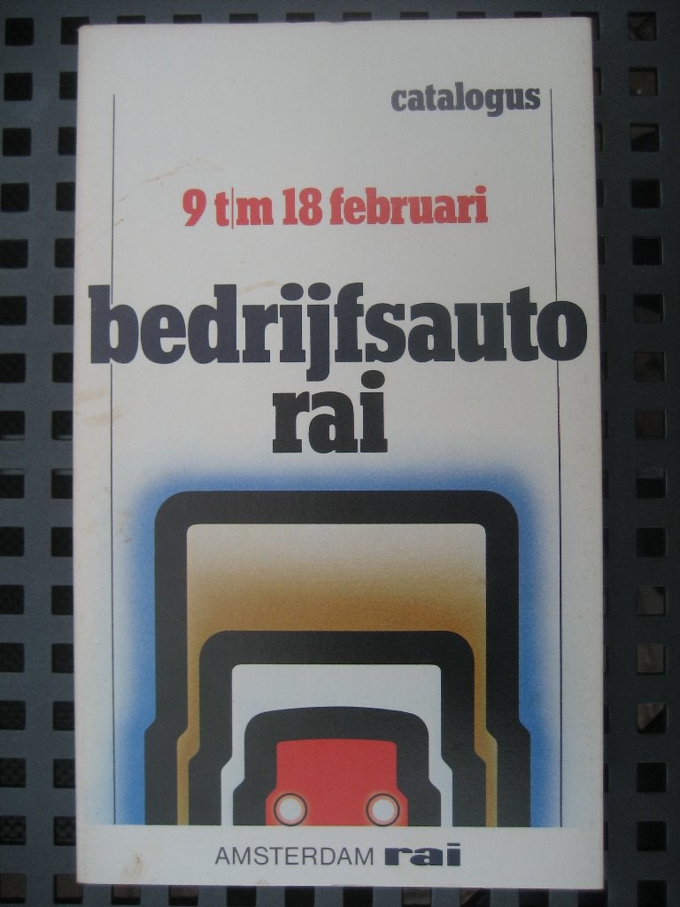 Catalogus bedrijfsauto RAI 1984 Bestel- en vrachtwagens, Ophalen of Verzenden, Nieuw, Algemeen
