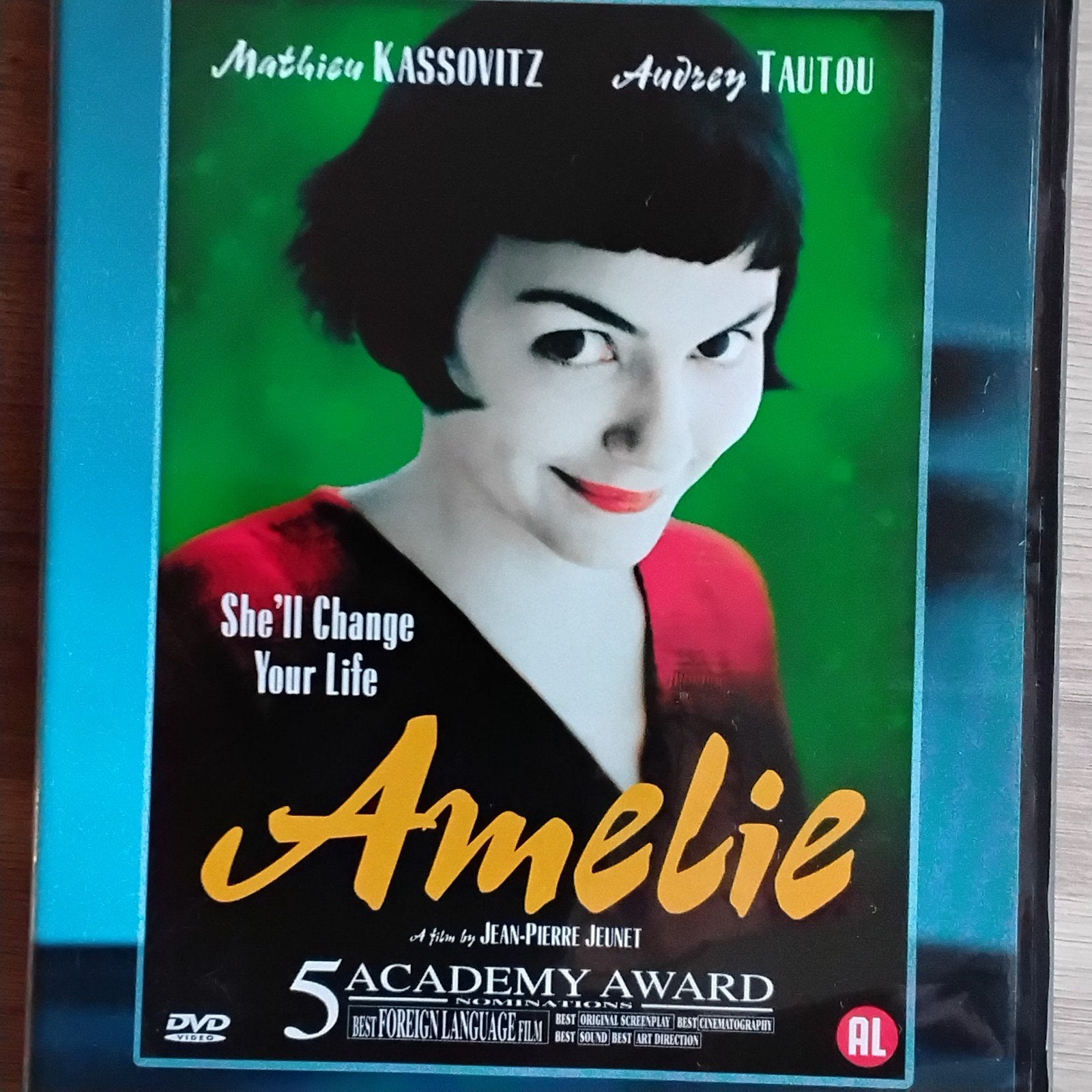 DVD "AMELIE" a film by Jean-Pierre Jeunet, Cd's en Dvd's, Alle leeftijden, Ophalen of Verzenden, Zo goed als nieuw, Frankrijk