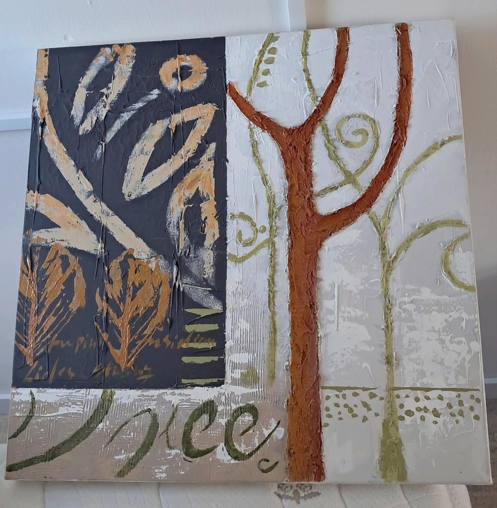 Uniek handgemaakt schilderij - Art@Home, Antiek en Kunst, Kunst | Schilderijen | Modern, Ophalen