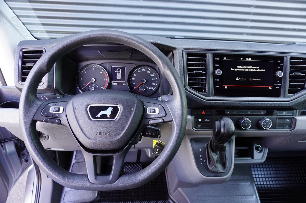 MAN TGE 180pk Automaat L3H2/L2H1 Navigatie Apple carplay Cam, Auto's, Startonderbreker, Gebruikt, 4 cilinders, MAN