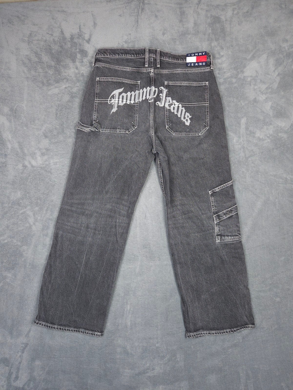 Tommy Hilfiger Jeans Daisy Jean Low Rise Baggy broek 30 Grij, Verzenden, ., Tommy Hilfiger, W32 (confectie 46) of kleiner