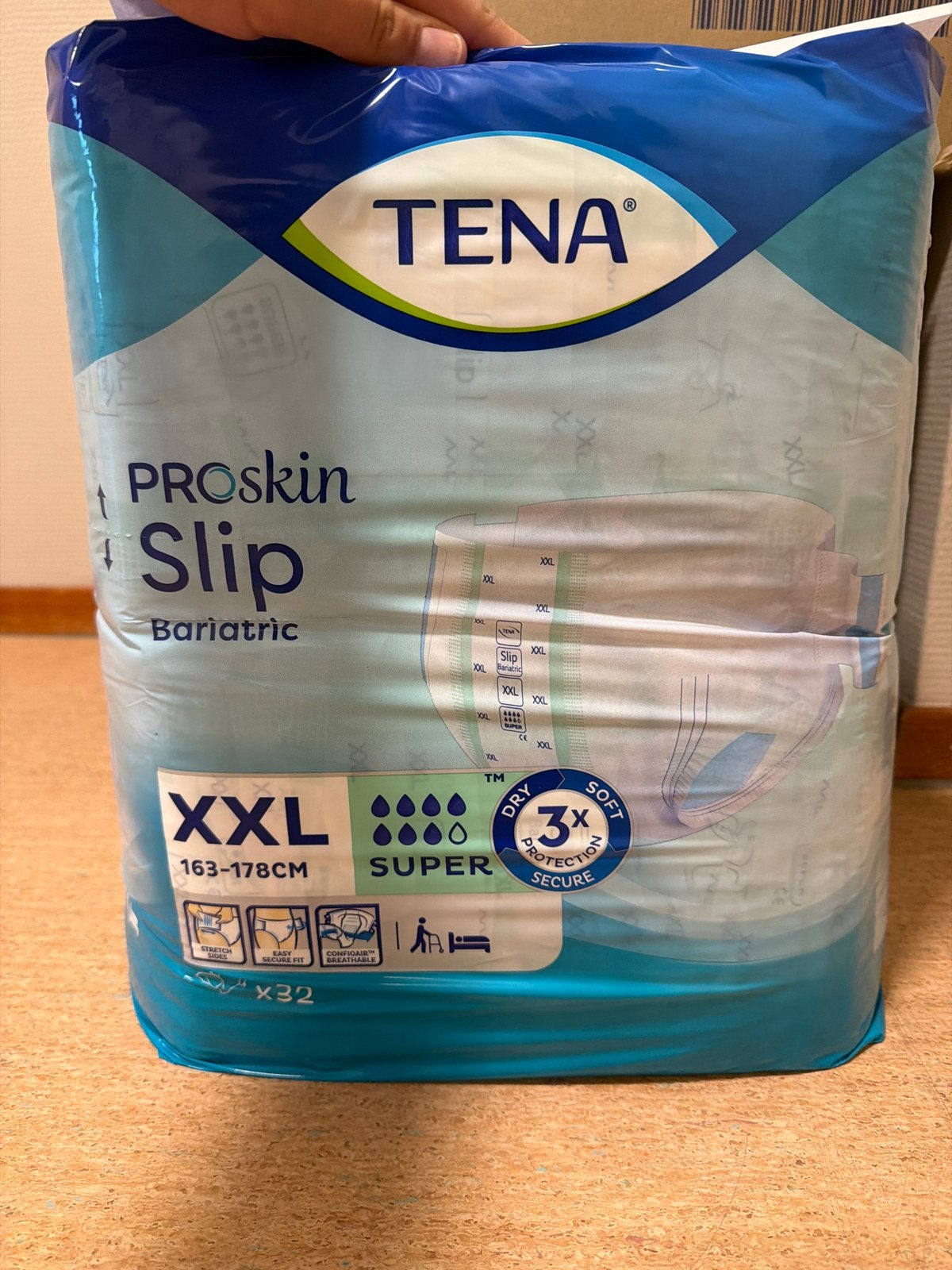 Tena slip super maat xxl 163-178, Ophalen, Nieuw