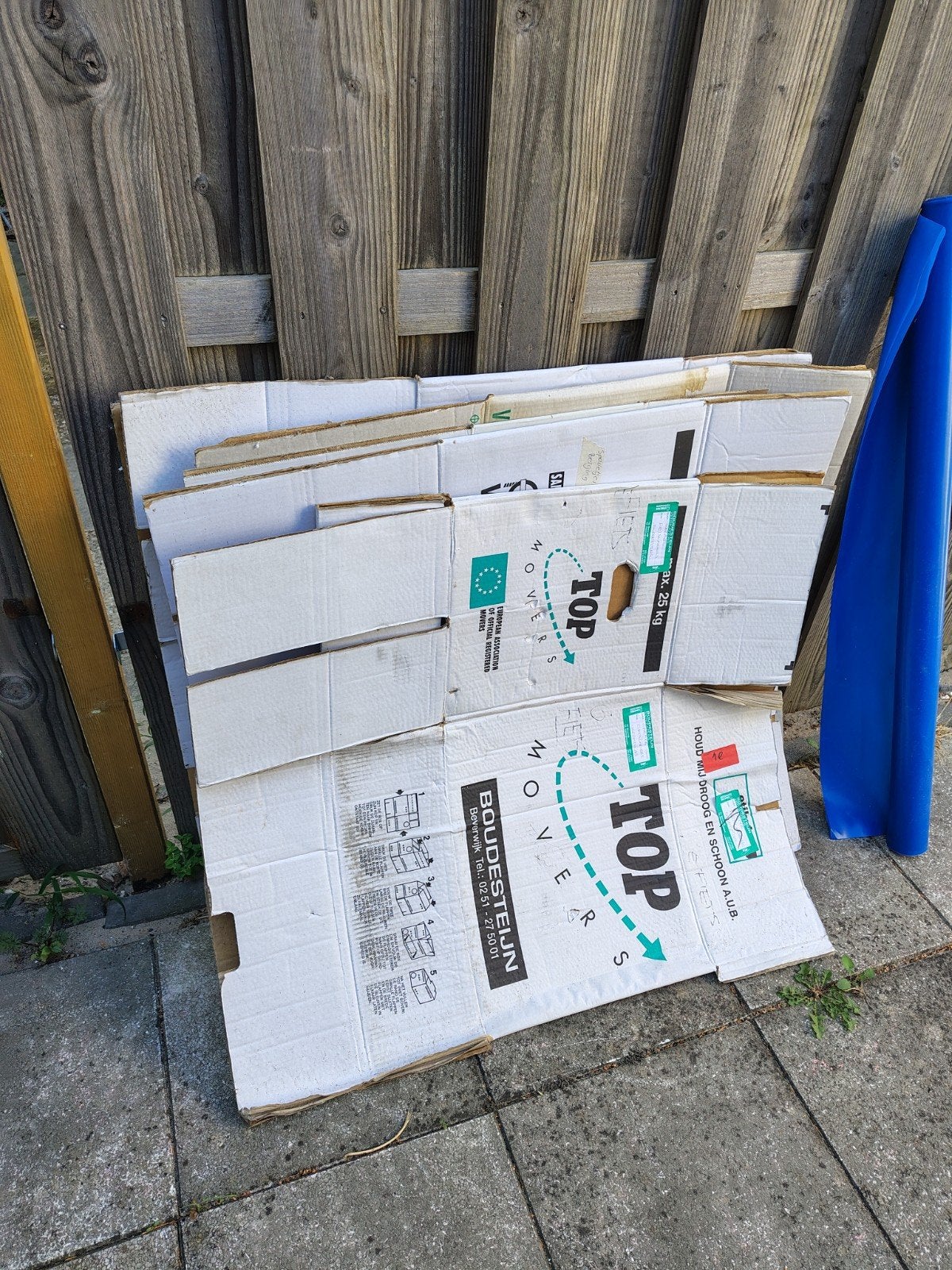 5 verhuisdozen, Ophalen, 40 tot 60 cm, 50 tot 75 cm, 35 tot 50 cm