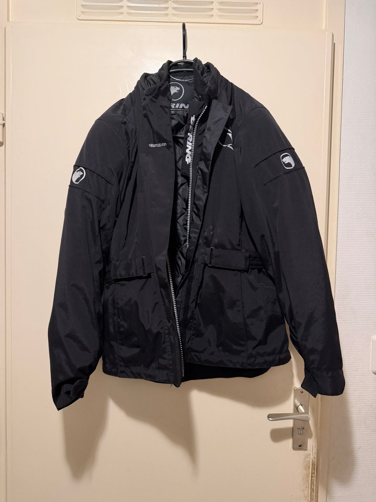 Bering motorjas textiel - Maat T5, Motoren, Ophalen of Verzenden, Tweedehands, Dames, Jas | textiel