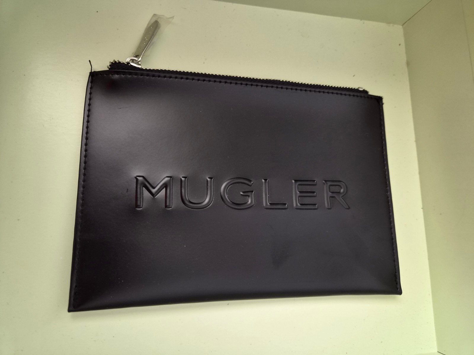 Thierry Mugler make up tas clutch zwart, Ophalen of Verzenden, Nieuw, Zwart, Dame