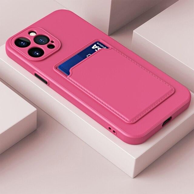 Backcover met kaarthouder Set voor Xiaomi Mi 11 Lite (4G/5G), Verzenden, Nieuw, Frontje of Cover