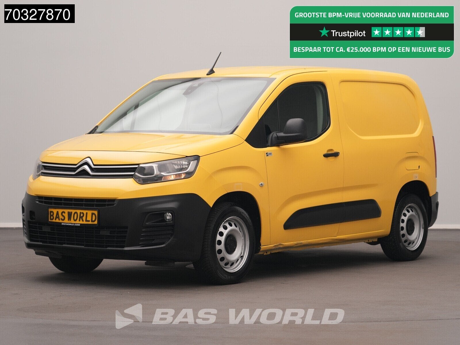 Citroën Berlingo 130pk Automaat L1H1 Cruise Camera Parkeers, Automaat, Stof, Gebruikt, Euro 6