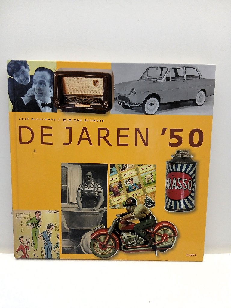 034  De Jaren '50 - Een nostalgische terugblik fotoboek, Gelezen, Verzenden, Jack Botermans / Wim van Grinsven, Overige onderwerpen