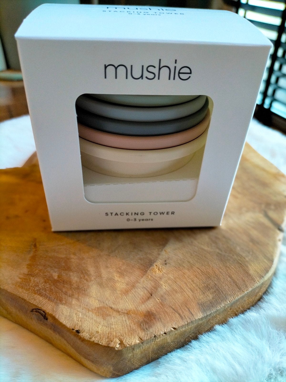 Nieuw • Mushie stapeltoren, Verzenden, Overige typen, Nieuw, Saluty's kinder- en kraamcadeaus