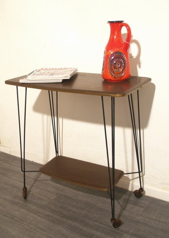 Fifties trolley - serving cart - mid century vintage design, Ophalen