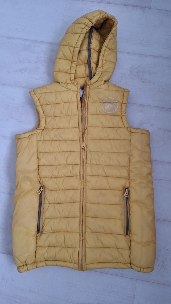 Gele Bodywarmer Maat 164, Ophalen of Verzenden, Gebruikt, Jongen of Meisje, Jas