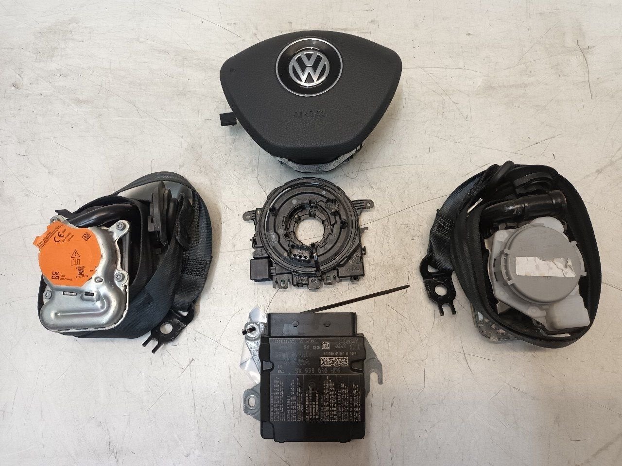 Airbag set Volkswagen Crafter, Auto-onderdelen, Onderdelen@venauto.nl, Van der Ven Autorecycling B.V., Gebruikt, Ettenseweg 76, 4706 PB Roosendaal, The Netherlands