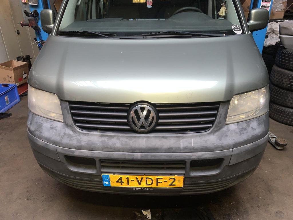 Volkswagen T5 voorkop frescogreen LA6W, Gebruikt, -, Volkswagen, -