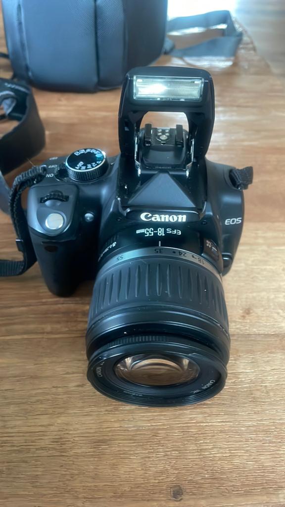 Canon EOS 350 D digitale camera met 3 lenzen, Ophalen of Verzenden, Zo goed als nieuw, Spiegelreflex, Canon