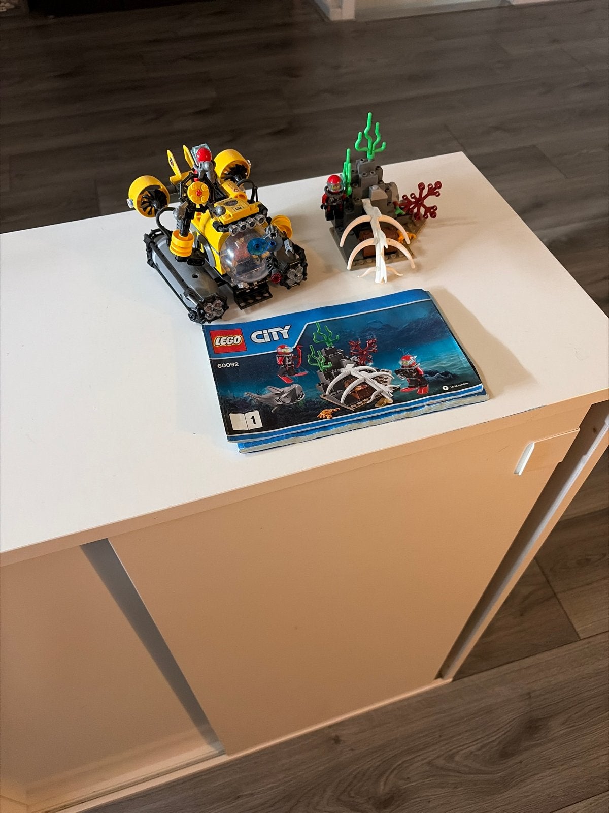Lego City Diepzee Onderzoeker Set 60092, Lego, Accessoire, Ophalen of Verzenden, Compleet