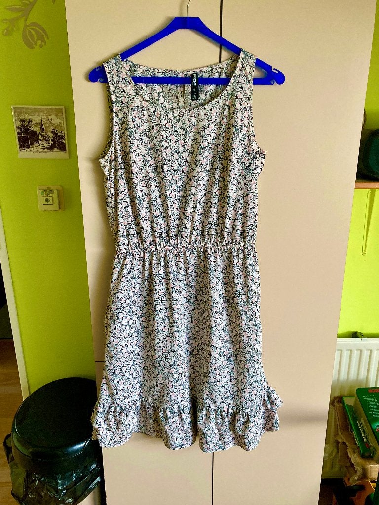 jurk maat 38, Maat 38/40 (M), Meerkleurig, Ophalen of Verzenden, Gedragen