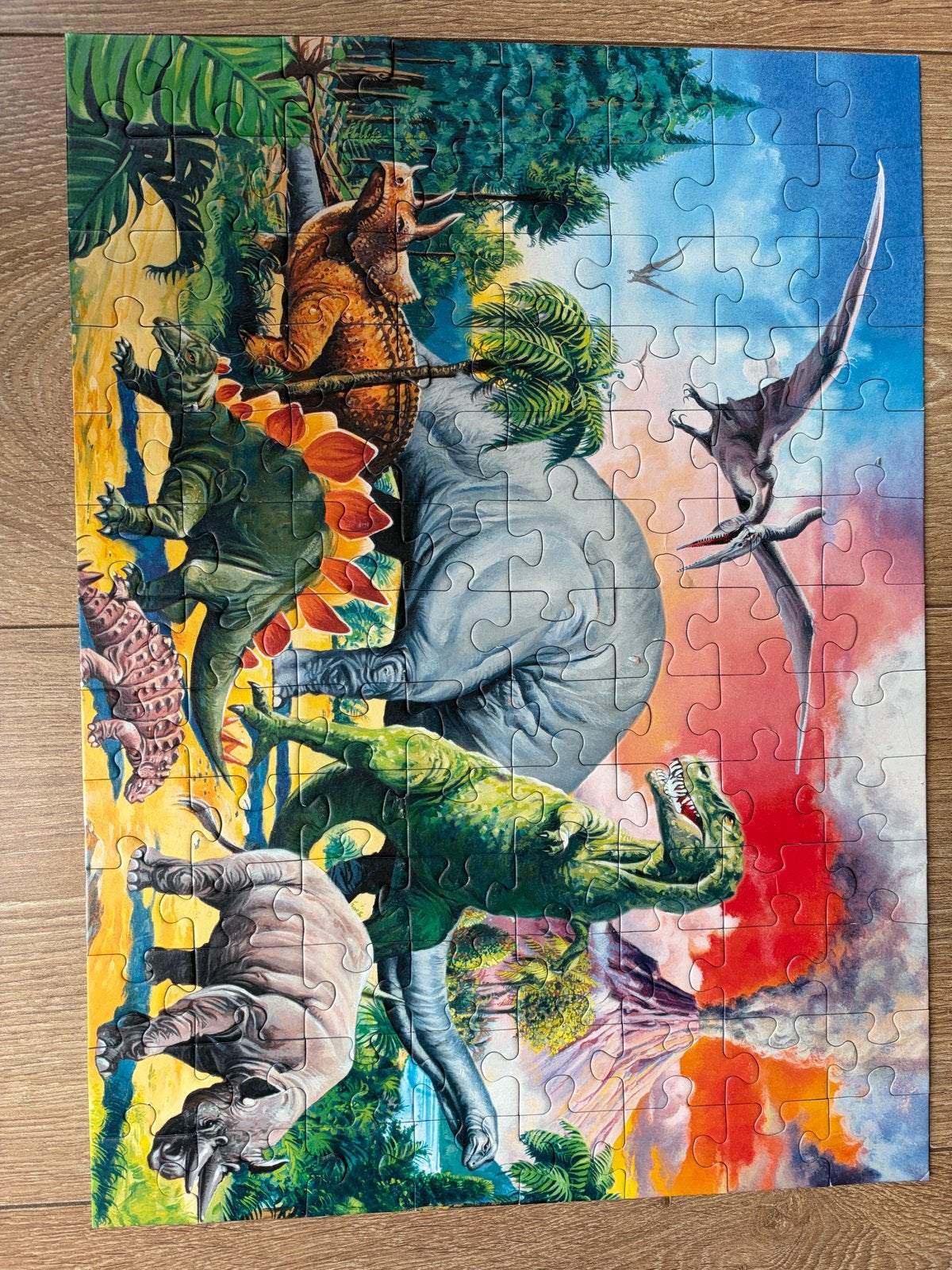 Ravensburger XXL Dinosaurus Puzzel 100 Stukjes, Ophalen, Minder dan 500 stukjes, Gebruikt, Legpuzzel
